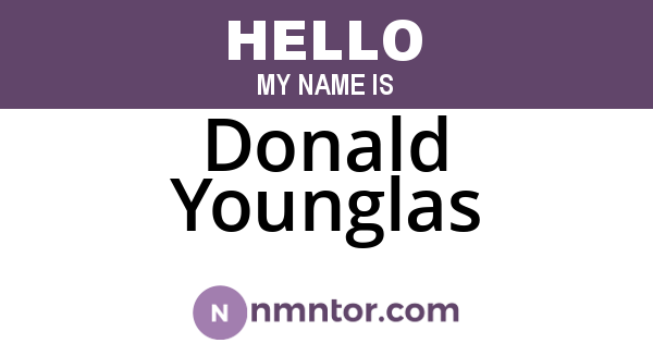 Donald Younglas