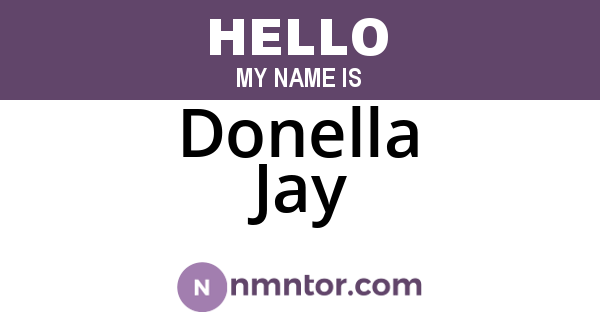 Donella Jay
