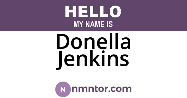 Donella Jenkins