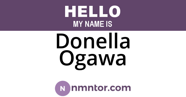 Donella Ogawa