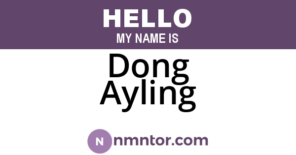 Dong Ayling