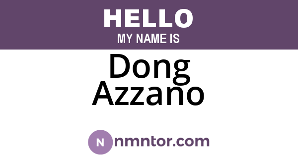 Dong Azzano