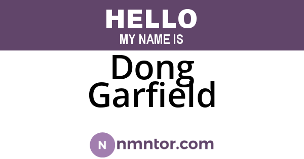 Dong Garfield