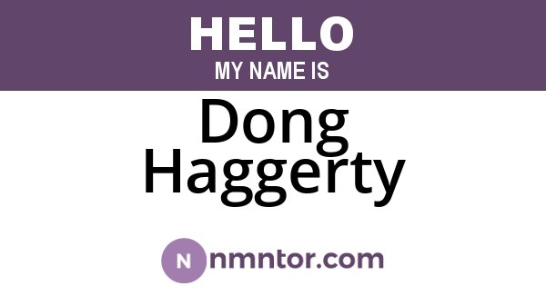Dong Haggerty