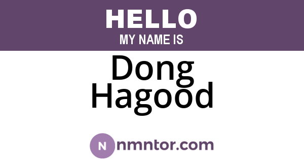 Dong Hagood