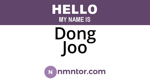 Dong Joo