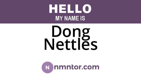 Dong Nettles