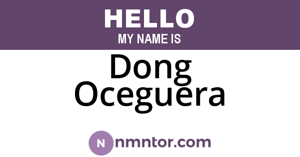 Dong Oceguera