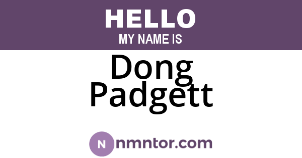 Dong Padgett