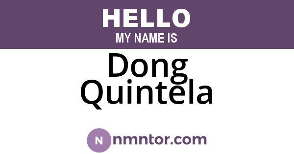 Dong Quintela