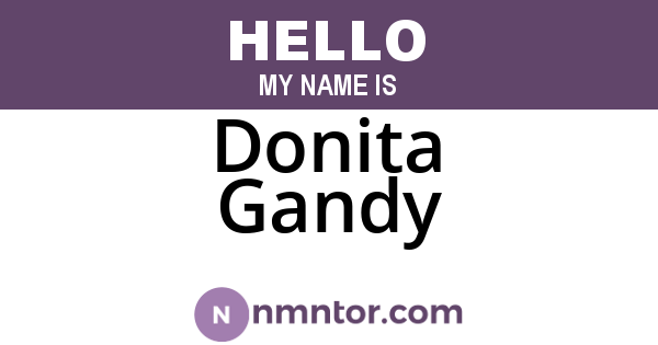 Donita Gandy