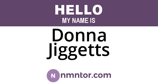 Donna Jiggetts
