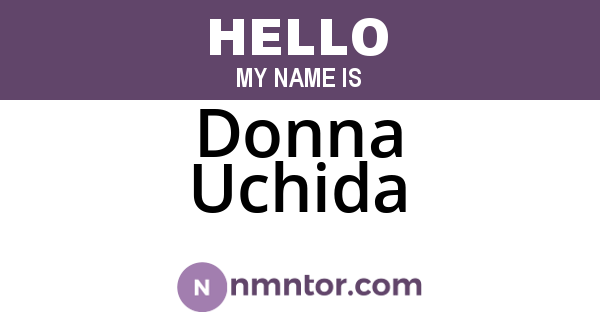 Donna Uchida