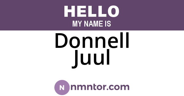Donnell Juul