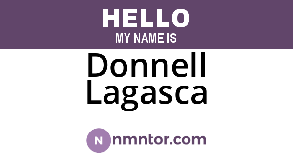 Donnell Lagasca