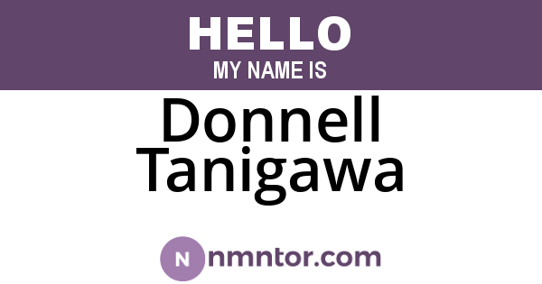 Donnell Tanigawa