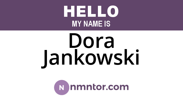 Dora Jankowski