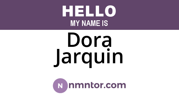 Dora Jarquin