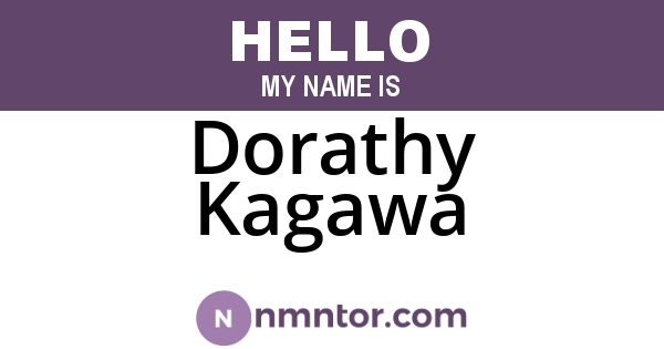 Dorathy Kagawa