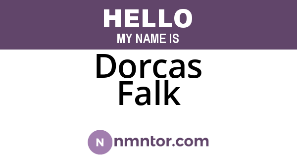 Dorcas Falk