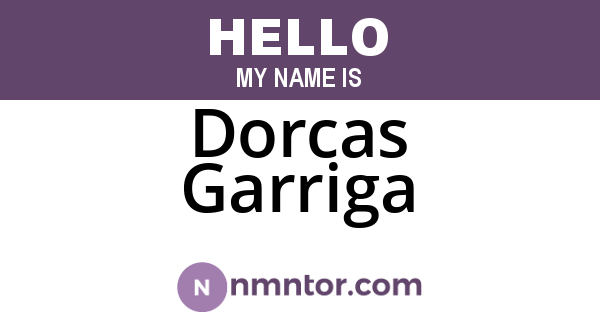 Dorcas Garriga