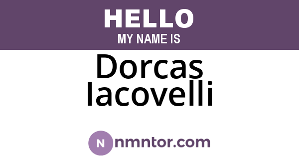Dorcas Iacovelli