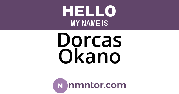 Dorcas Okano