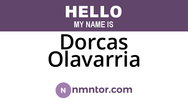 Dorcas Olavarria