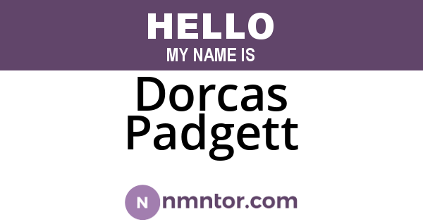 Dorcas Padgett