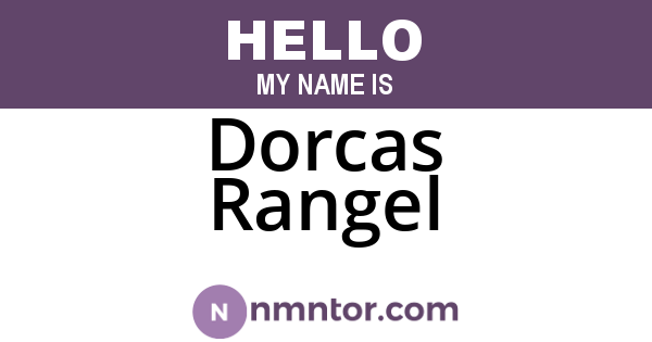 Dorcas Rangel
