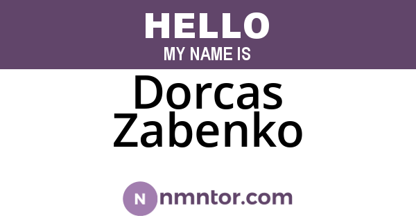 Dorcas Zabenko