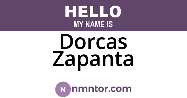 Dorcas Zapanta