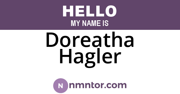 Doreatha Hagler