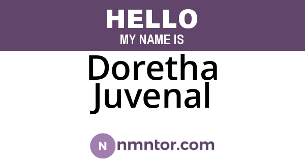 Doretha Juvenal