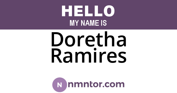 Doretha Ramires