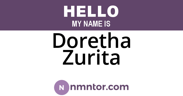 Doretha Zurita