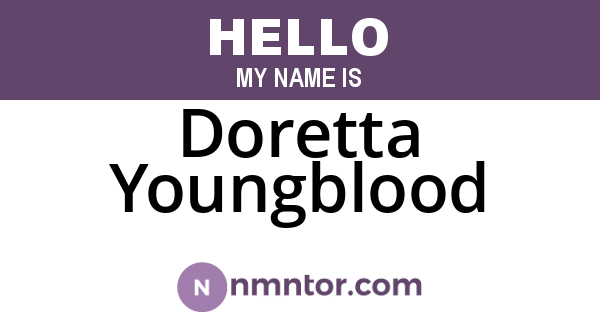 Doretta Youngblood