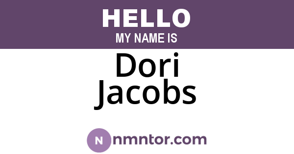 Dori Jacobs