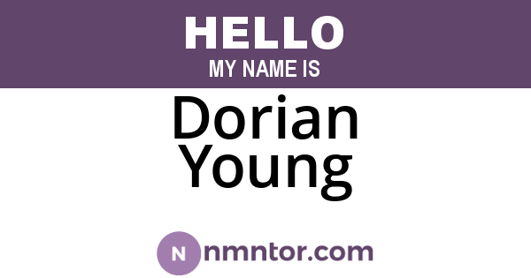 Dorian Young