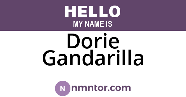 Dorie Gandarilla