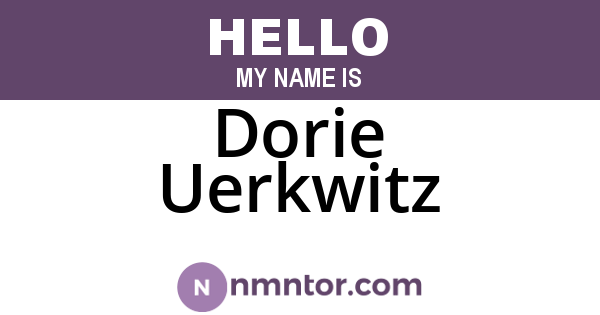Dorie Uerkwitz