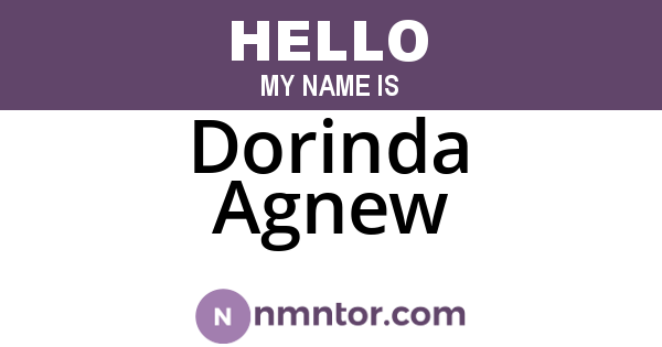 Dorinda Agnew