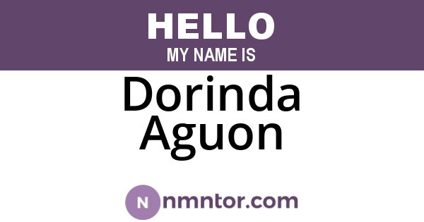 Dorinda Aguon