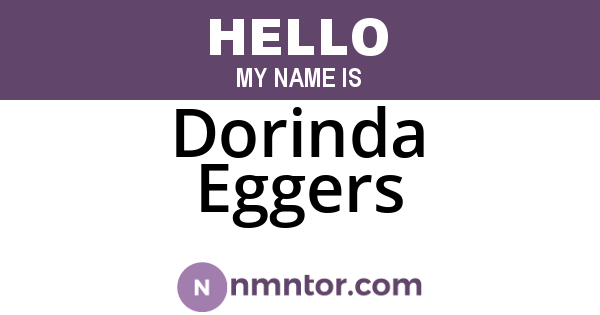 Dorinda Eggers