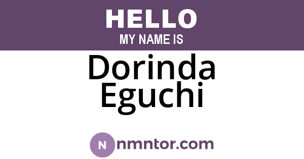 Dorinda Eguchi