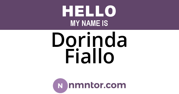 Dorinda Fiallo