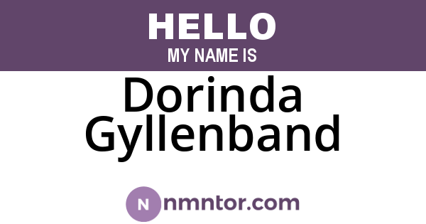 Dorinda Gyllenband