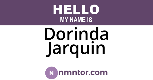 Dorinda Jarquin