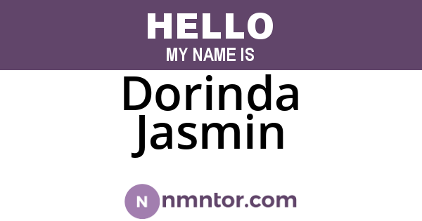 Dorinda Jasmin