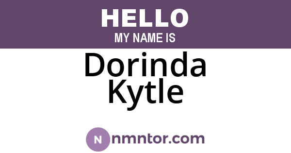 Dorinda Kytle